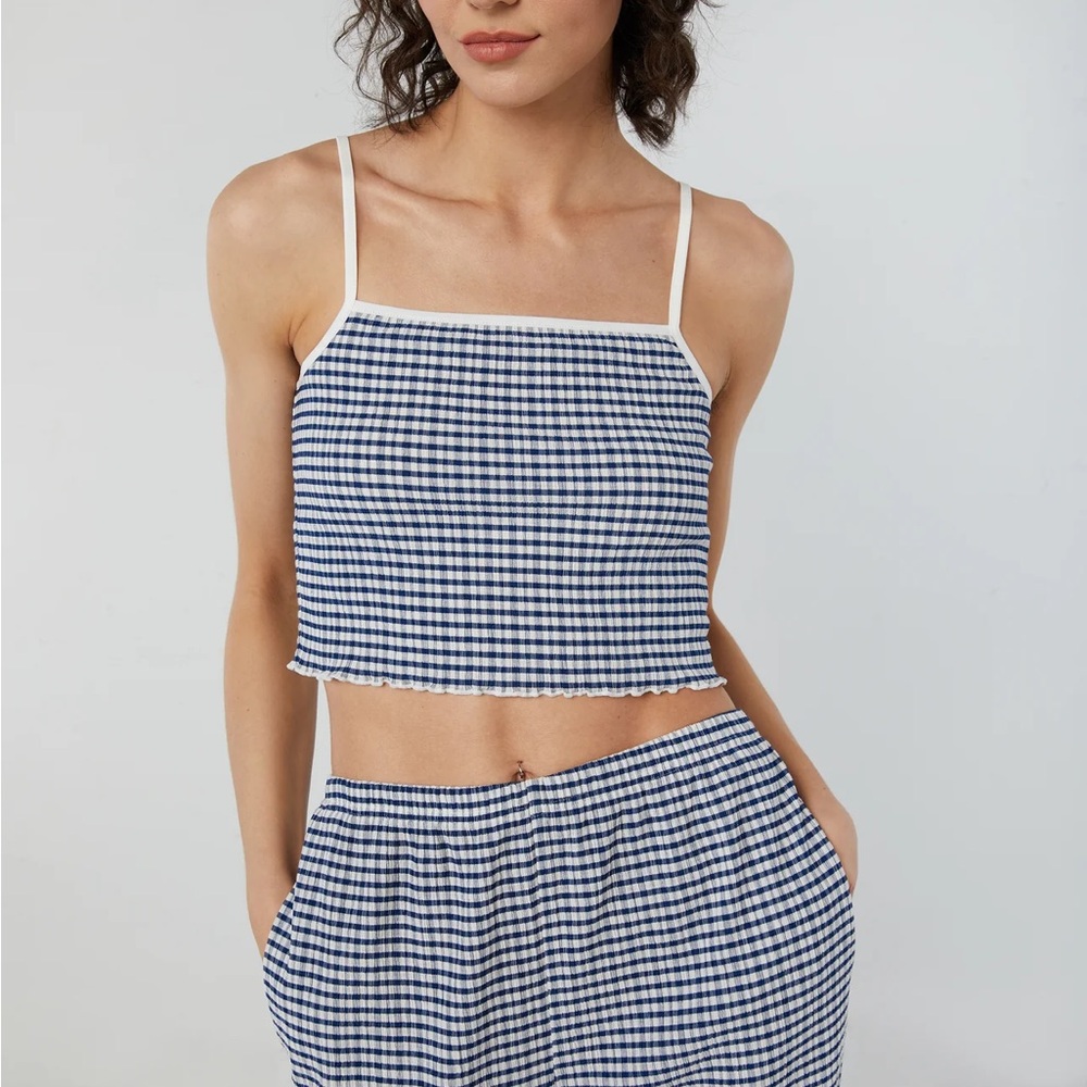 ISO OAK AND FORT SEERSUCKER TANK